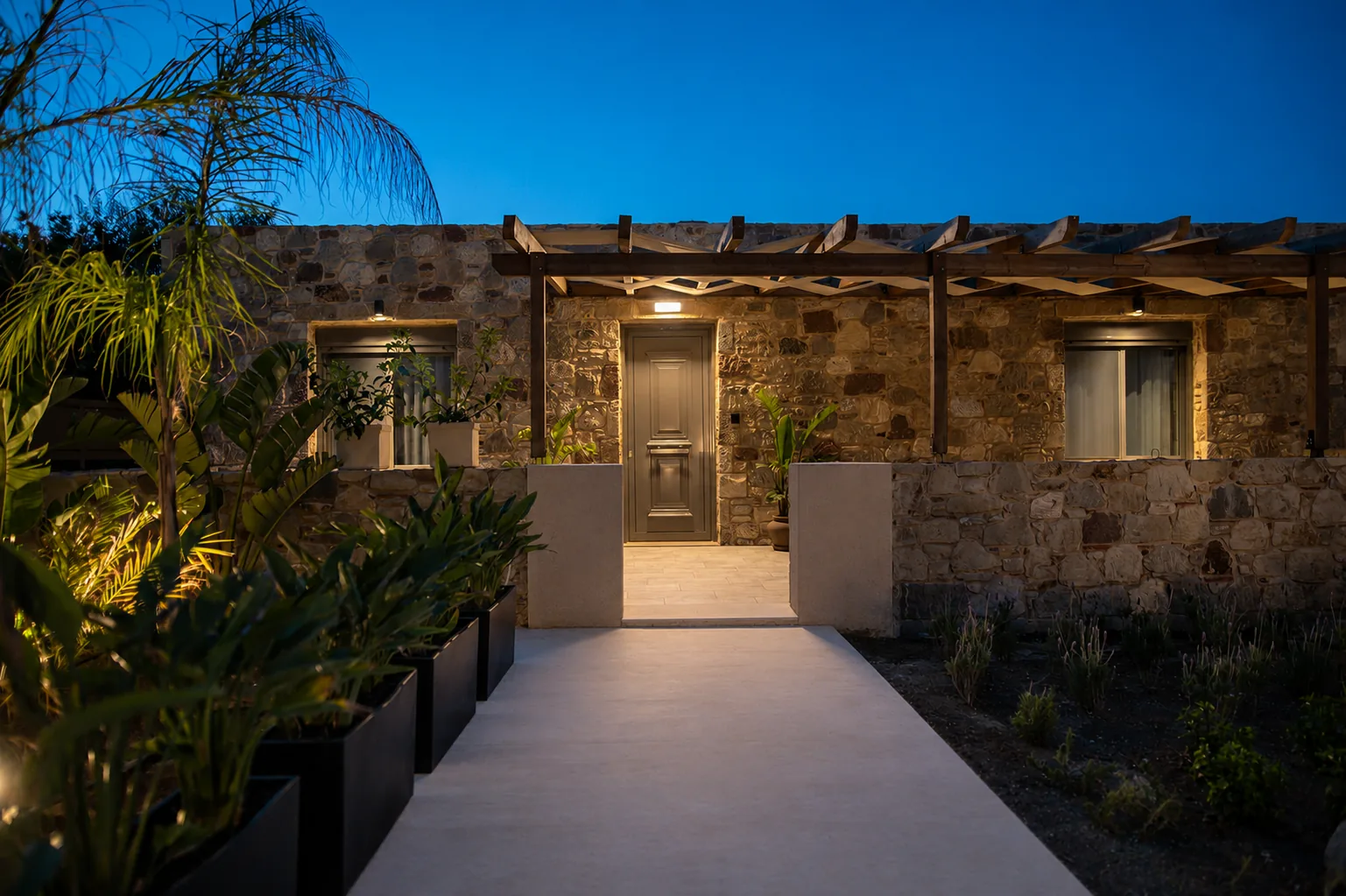 The Courtyard Villa — exterior